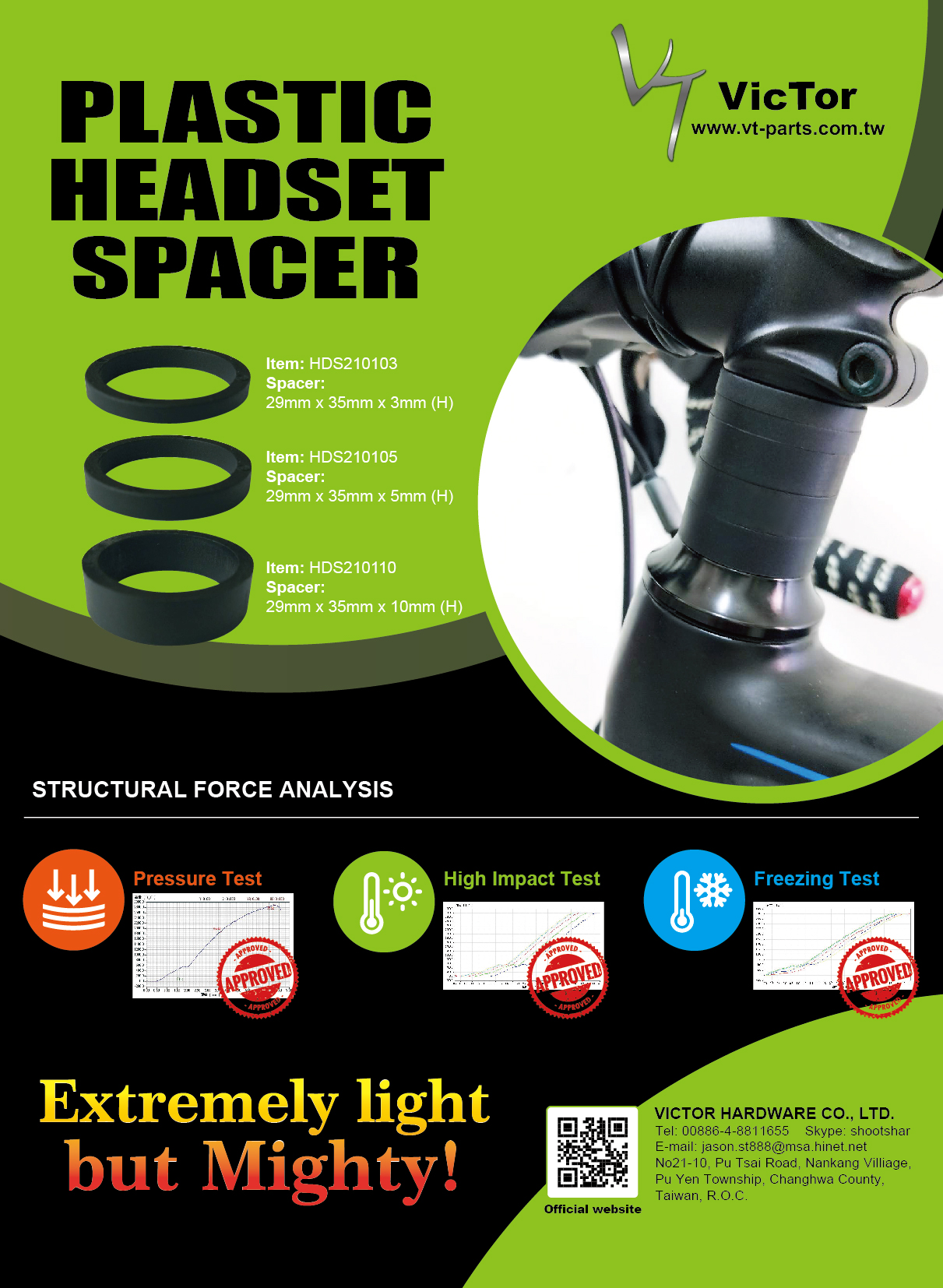 New Products - Bicycle headset spacer