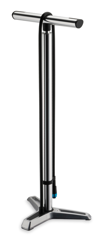 GF-15BT i-Gauge TRIPOD HI-POLISH ALUM FLOOR PUMP