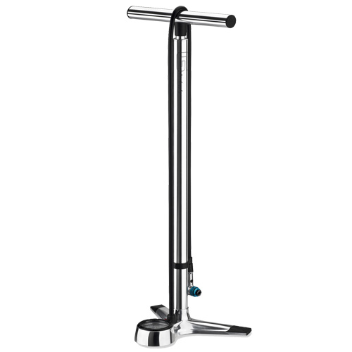 GF-15S Hi-polish Alum Floor Pump with Clever Twin-valve