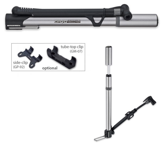 Micro Floor Pump W/Gauge