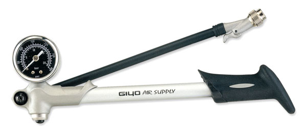 Foldable Shock Pump with Lever & Gauge