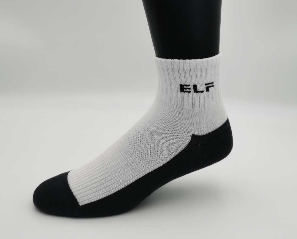 ELF陰陽底中性休閒襪/學生襪 (加大款)