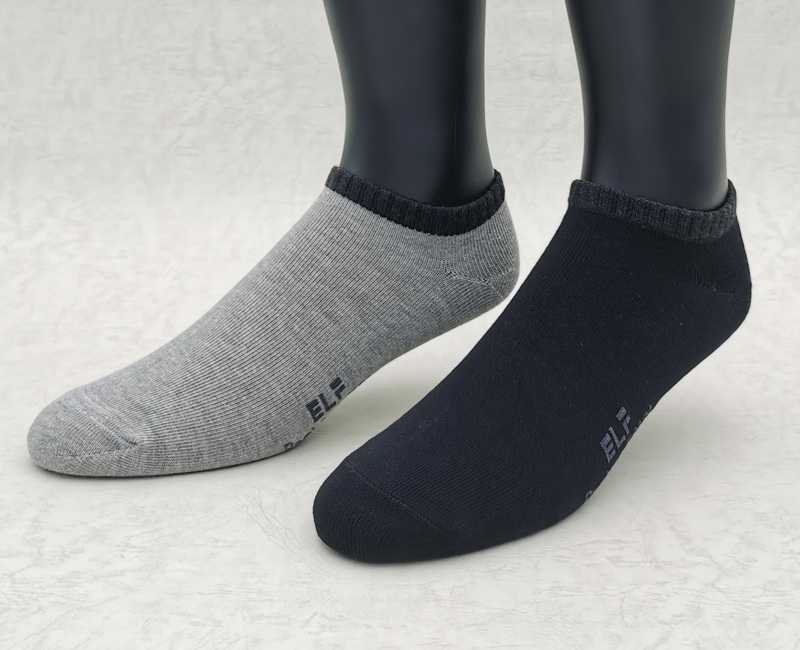 奈米竹炭船形襪 (加大款)