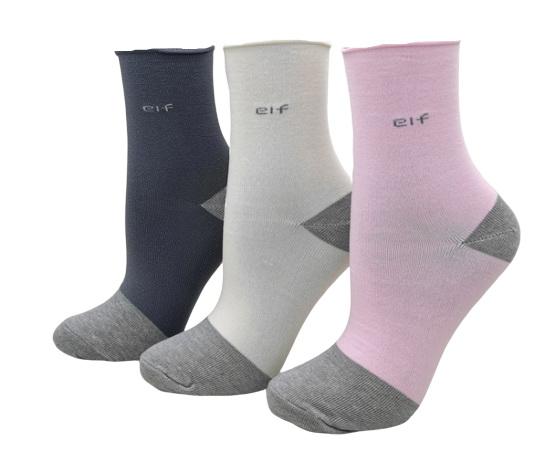 竹炭無痕女用休閒除臭襪