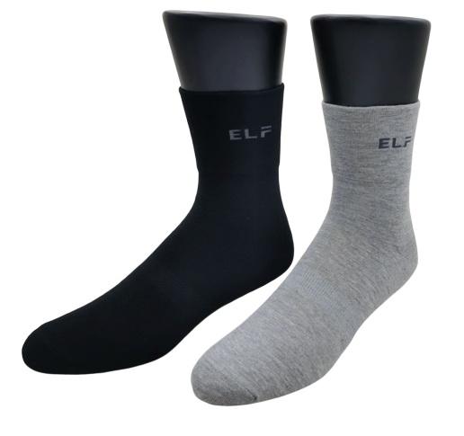 中性寬口休閒男襪（細針薄）加大款