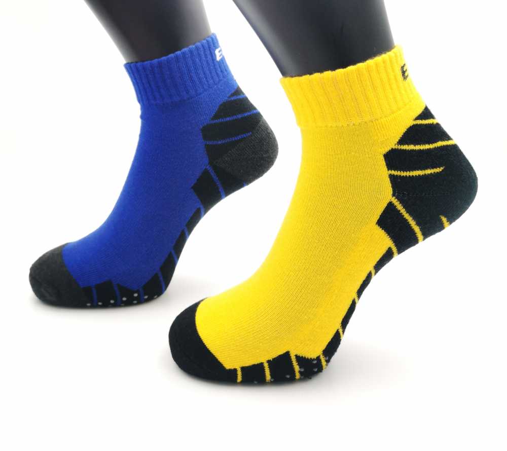 竹炭斜紋底止滑氣墊單車運動襪