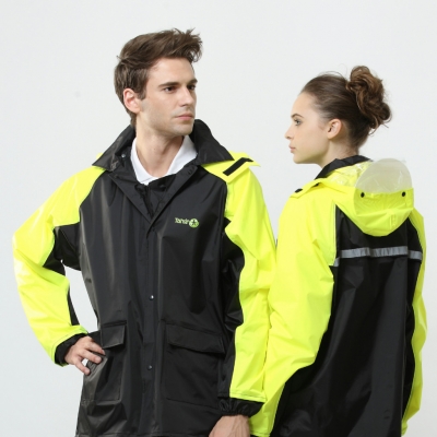 挺帥型 [黃] 環保套裝雨衣