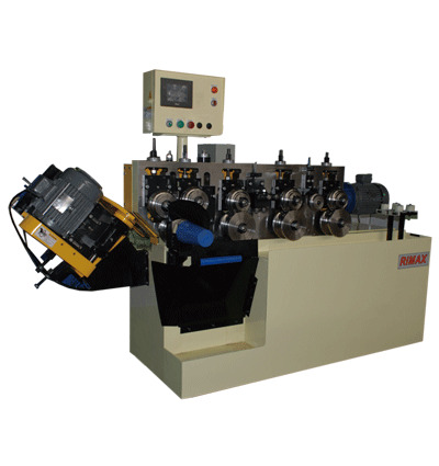 機車鋁圈捲圓切割機