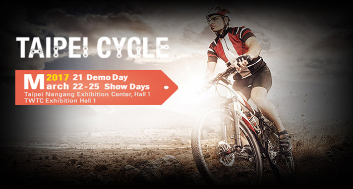2017 Taipei International Cycle Show : Welcome to