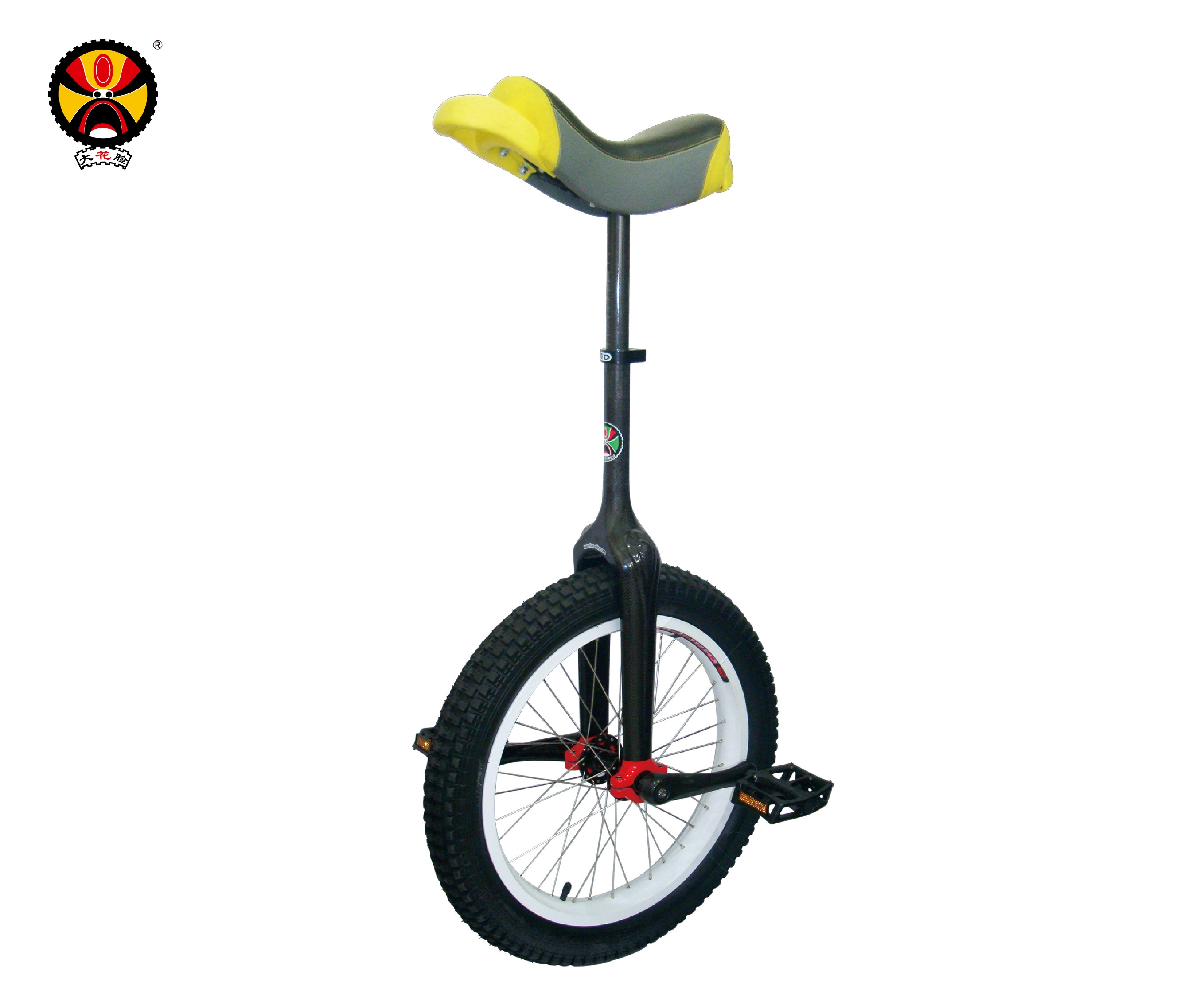 20" ISIS Carbon Unicycle Bicycle One Wheel Bike Mo