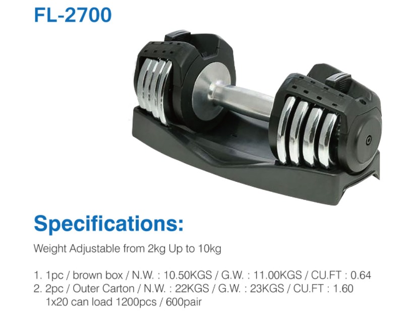 Adjustable Weights