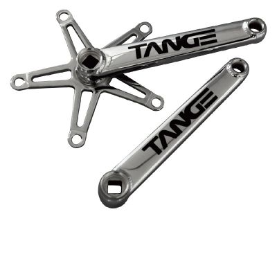 TUBEULAR CROMOLY TRACK CRANKSET