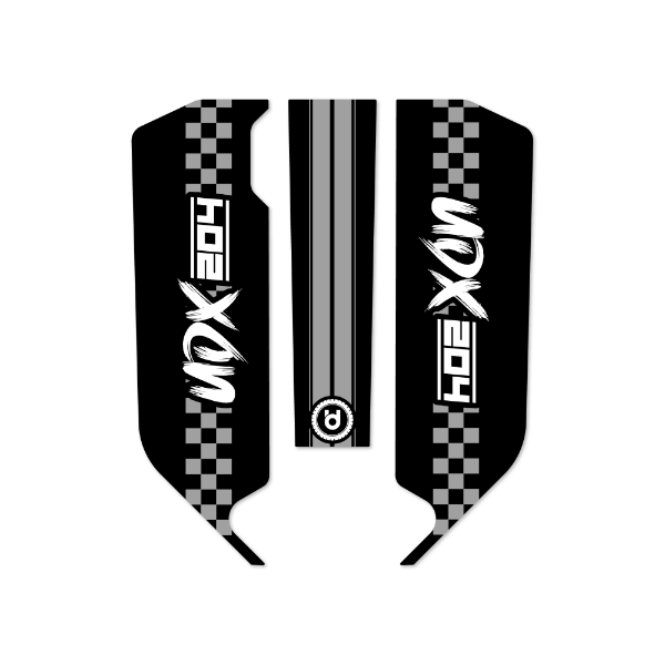 客製風格-UDX客製防水電池貼紙