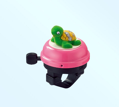 JH-813P Turtle bell on Pink top